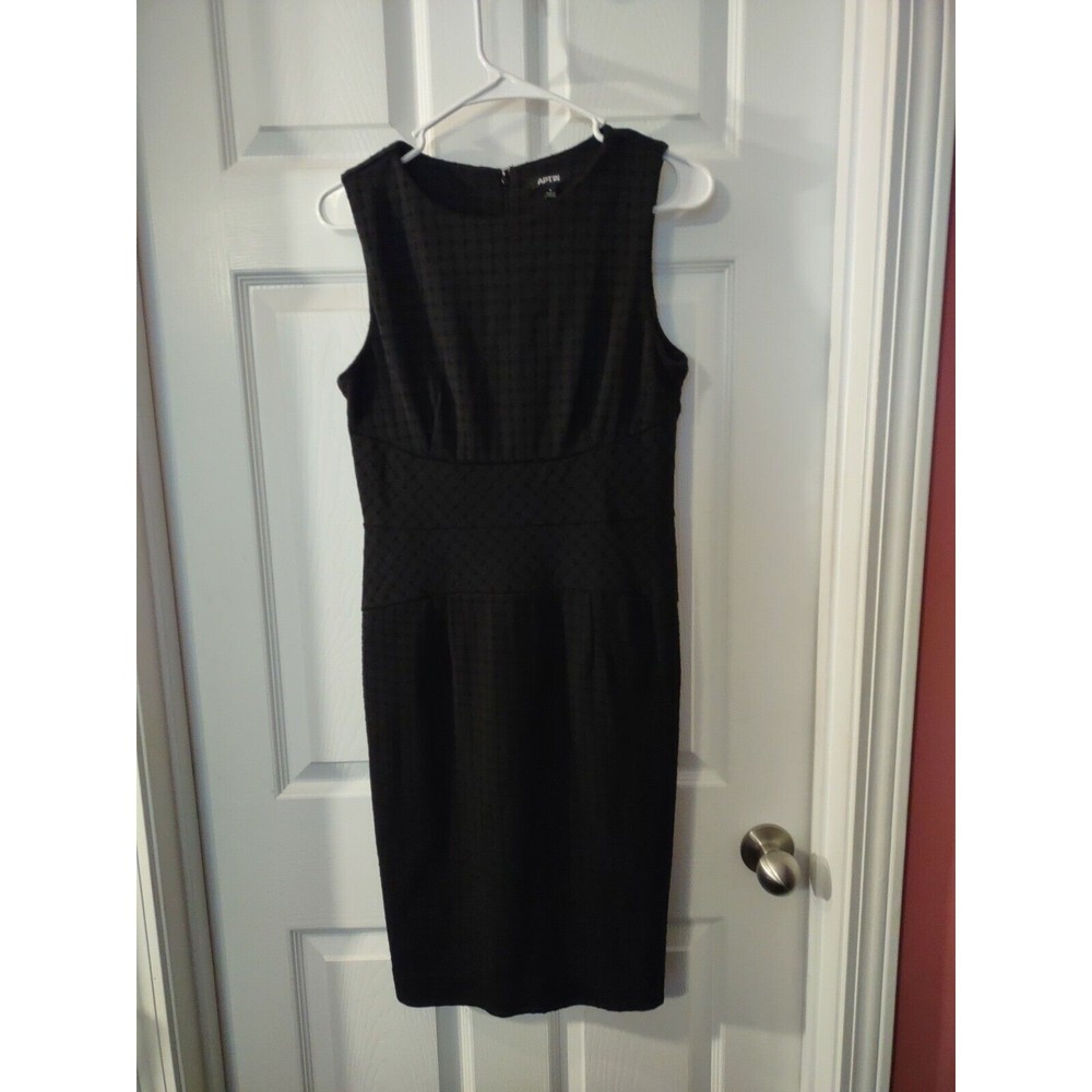 Apt 9 Dress Size S Black Sleeveless Back Zip